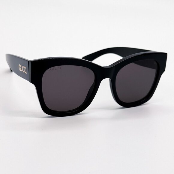 NEW GUCCI GG1789S 001 WOMEN BLACK SUNGLASSES GUCCI - Picture 6 of 12